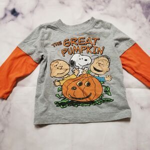 Peanuts The Great Pumpkin Long Sleeve Shirt 24M